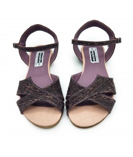 Womanity Sandals In Bitter Cherry Shades